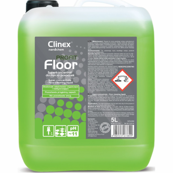 Clinex super čištění a čištění čištění čisticí podlahy cl...