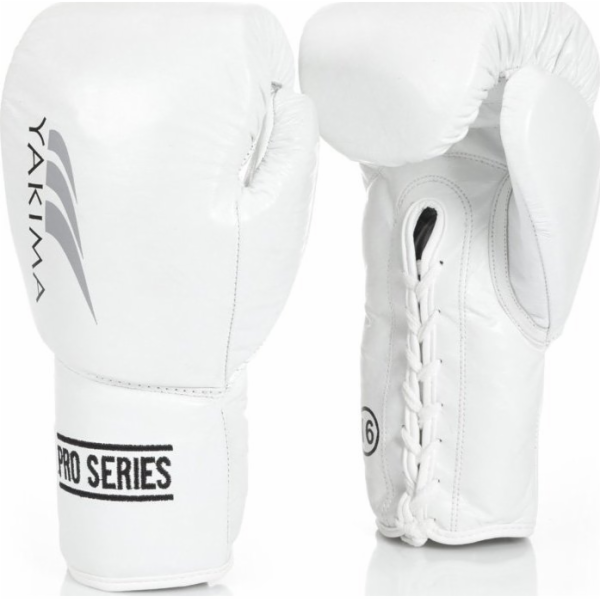 Boxerské rukavice YakimaSport WOLF WHITE L 10 oz