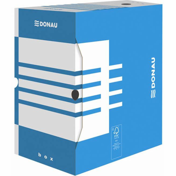 Donau Box Arch.Donau A4/200mm Blue Archive Box - 7663401F...