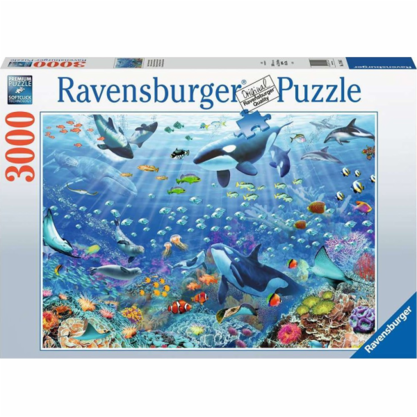 RAVENSBURGER Pod vodou 3000 dílků