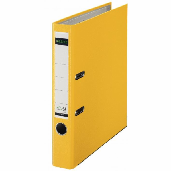 Pořadač Leitz A4 80mm žlutý (4002432316960)