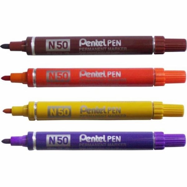 Pentel Permanent Marker N50, hnědý