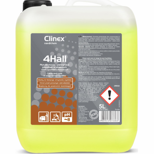 Clinex Polymer Concentrate. Clinex 4Hall 5L FLOOR FLOOR A...