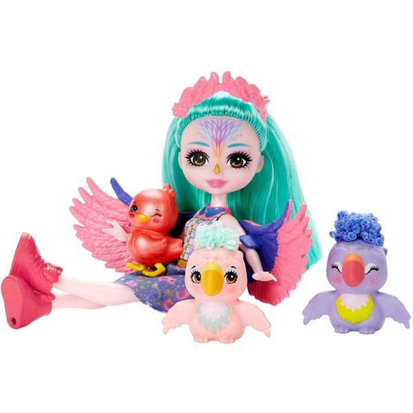 Rodinná panenka Mattel Enchantimals Filia Finch
