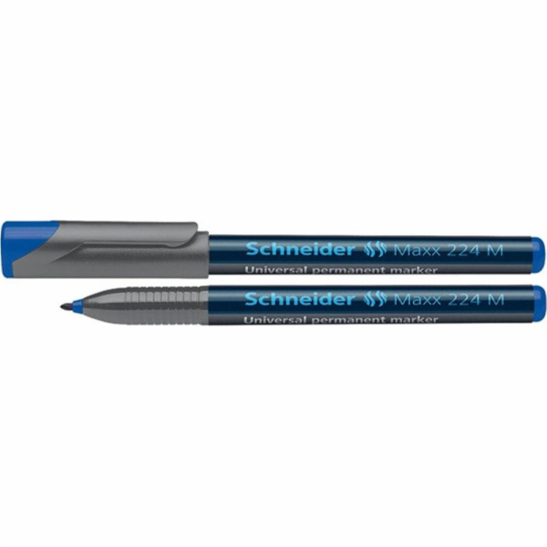 SCHNEIDER Permanentní popisovač "Maxx 224 M", modrá, 1mm,...