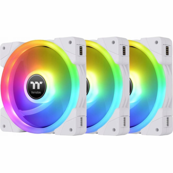 SWAFAN EX12 RGB PC Cooling Fan White TT Premium Edition, ...