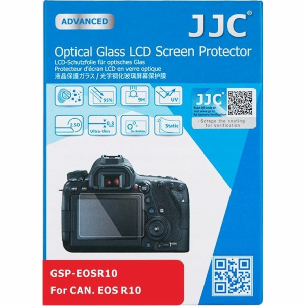 Skleněné kryt JJC pro LCD obrazovku pro Canon EOS R10 / G...