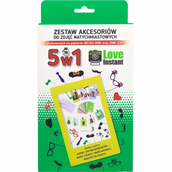 LoveInstant Set 5v1 Příslušenství pro Fujifilm Fuji Insta...
