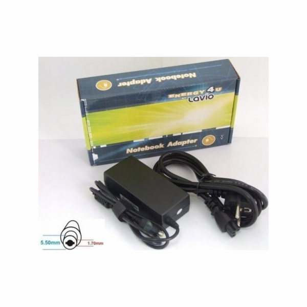 Energy4U zdroj notebooku Energy4U PA01 19V / 3,42A (5,5x1...