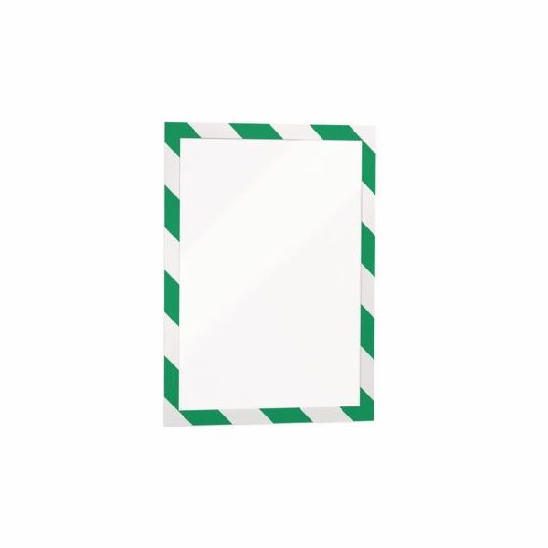 Odolný samolepicí rámeček DURAFRAME SECURITY zeleno-bílý ...