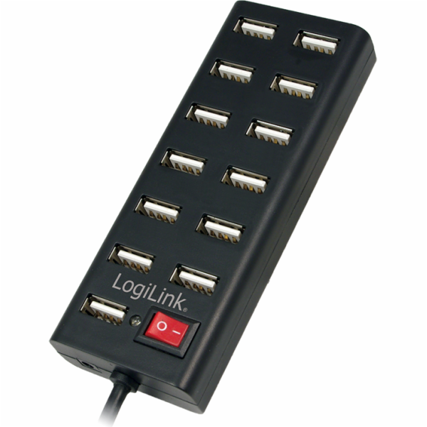 LogiLink 13x USB-A 2.0 USB hub (UA0126)