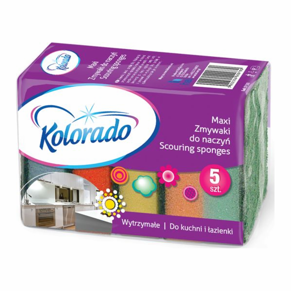Colorado Maxi houbičky na nádobí 5 ks.