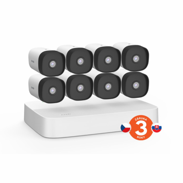 Tenda K8P-4TR Video Security PoE Kit 4MPx NVR CCTV 8CH + ...