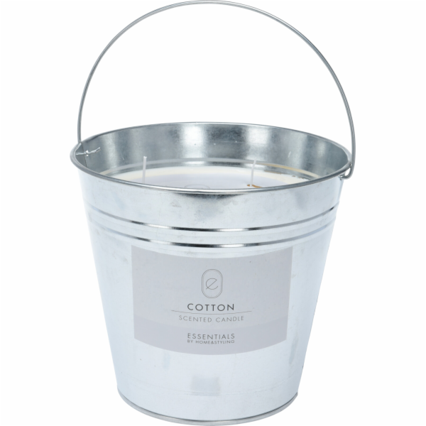 Svíčka vonná v kovové nádobě COTTON 1,7 kg