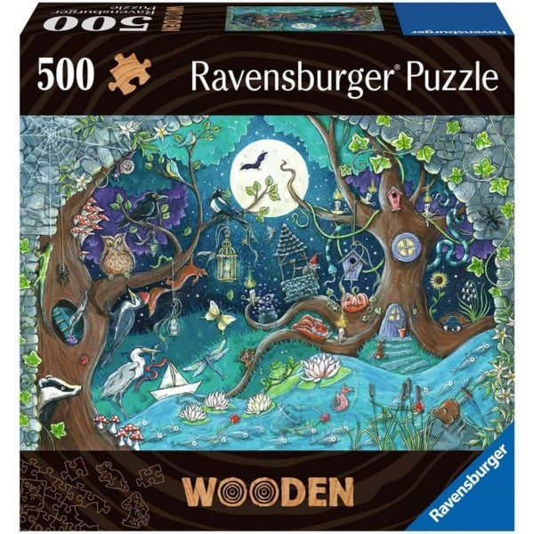 Dřevěné puzzle Ravensburger Fantasy Forest