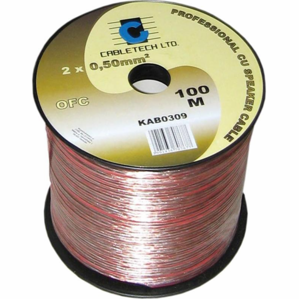 Kabel Cabletech OFC 2mm kabel reproduktoru