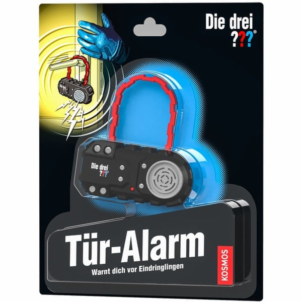 KOSMOS Tři??? Dveřní alarm, detektivní soupravy