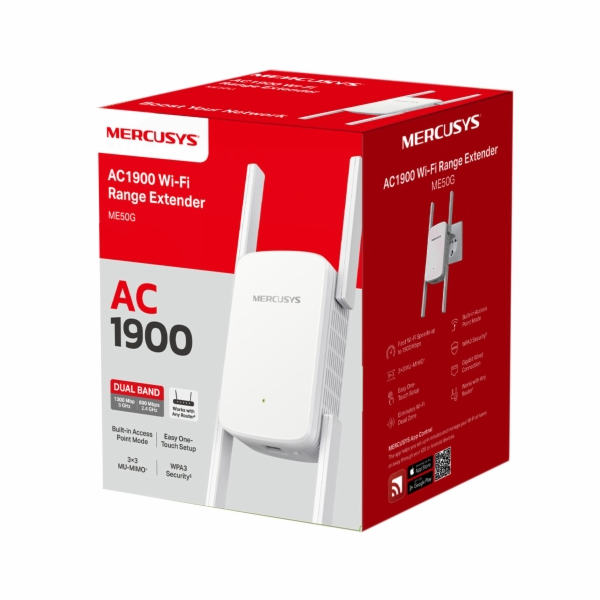 MERCUSYS ME50G WiFi5 Extender/Repeater (AC1900,2,4GHz/5GH...