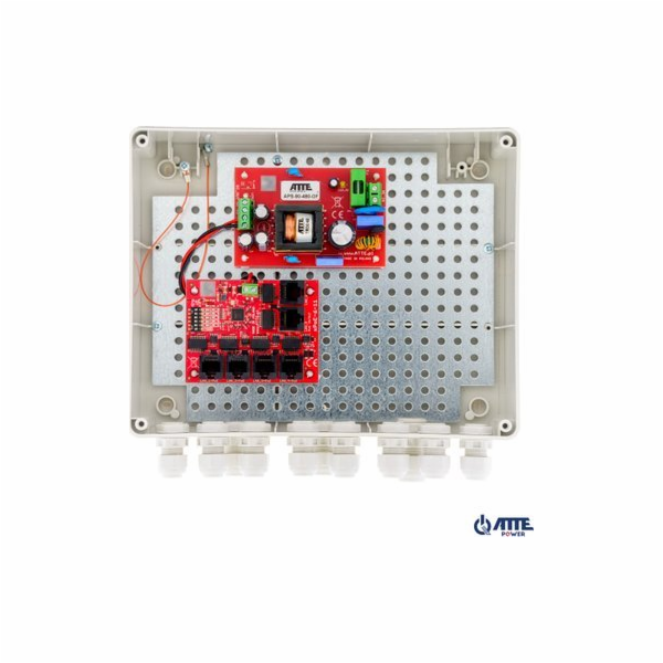 Atte SPÍNAČ POE IP-5-11-L2 5-PORTOVÝ ATTE