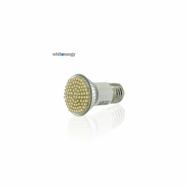 WE LED žárovka 80xLED 3W E27 230V teplá bílá