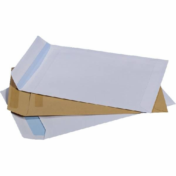 Herlitz C5 HK obálky (s pásem) pravé okno/levé bílé 500 ks.