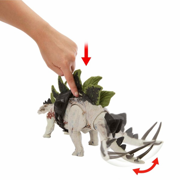 Jurassic World New Large Trackers - Stegosaurus, Spielfigur