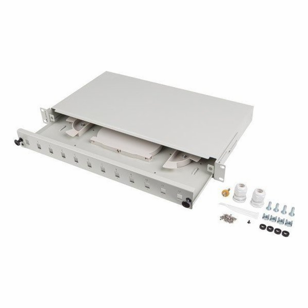 Lanberg Fight Switch 12xsc simplex/12xlc Duplex Rack 19 1...