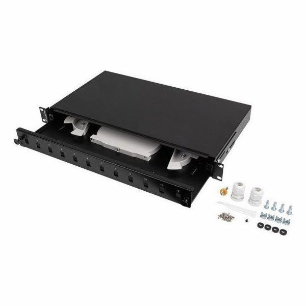 Lanberg Fight Switch 12xsc simplex/12xlc Duplex Rack 19 1...
