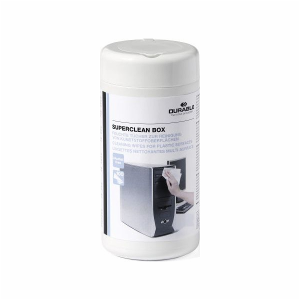 Durable SCREENCLEAN BOX 100 Screen Cleaning Wipes     573602