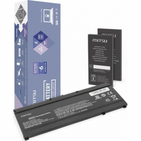 Baterie Mitsu pro HP Omen 15-DC 3500 mAh (54 Wh) 15,4 V