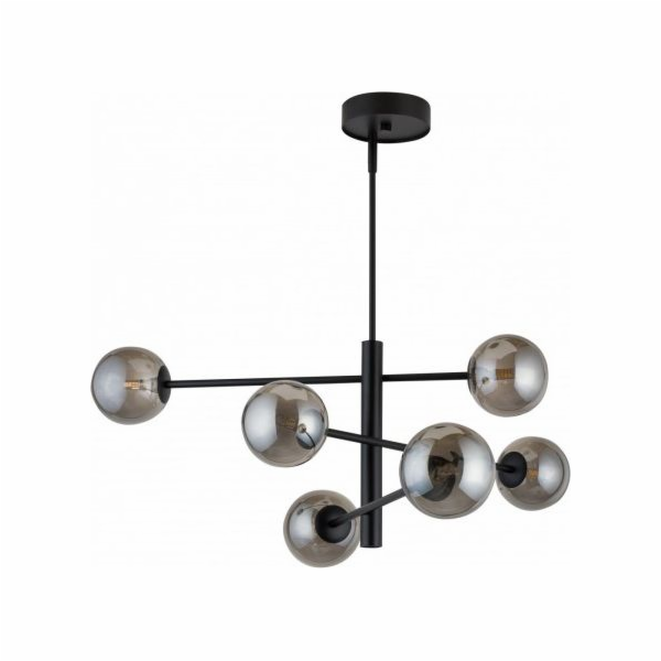Sigma moderní kuličková závěsná lampa černá (32072)