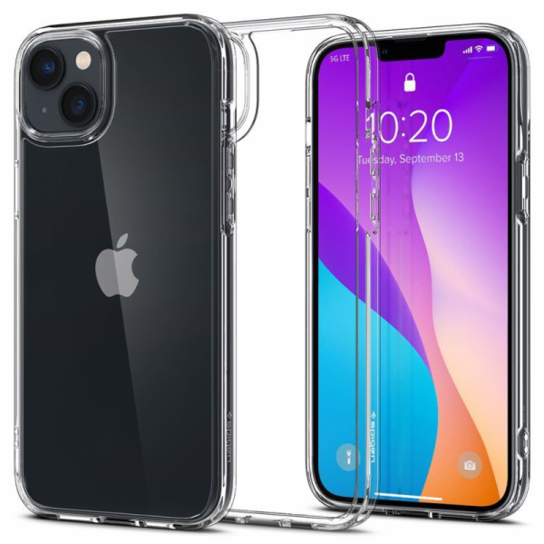 Ochranný kryt Spigen Crystal Hybrid pro iPhone 14 transpa...