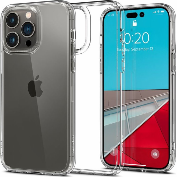 Ochranný kryt Spigen Crystal Hybrid pro iPhone 14 Pro tra...