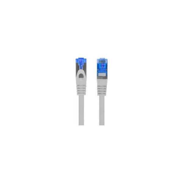 Lanberg Patchcord kat.6a S/FTP LSZH CCA 0,25m náhodně šedý