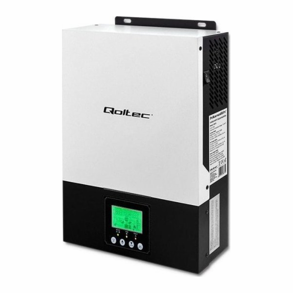 Hybridní solární střídač Qoltec Off-Grid 2,4 kW | 80a | M...