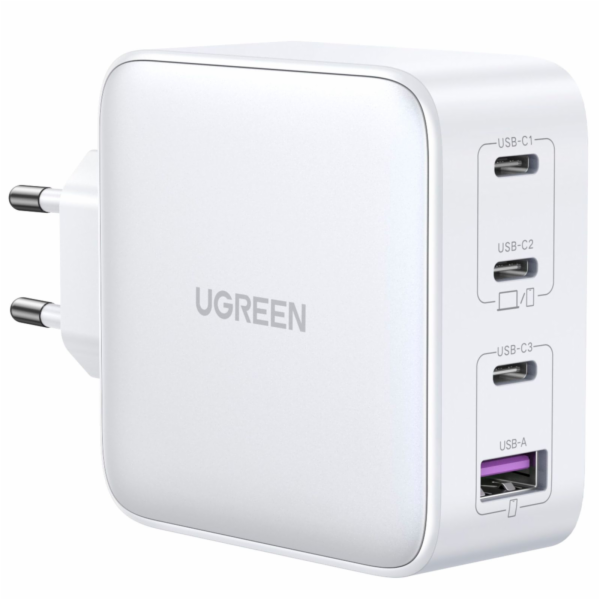 UGREEN USB-A+3xUSB-C 100W GaN Tech Fast Wall Charger EU W...