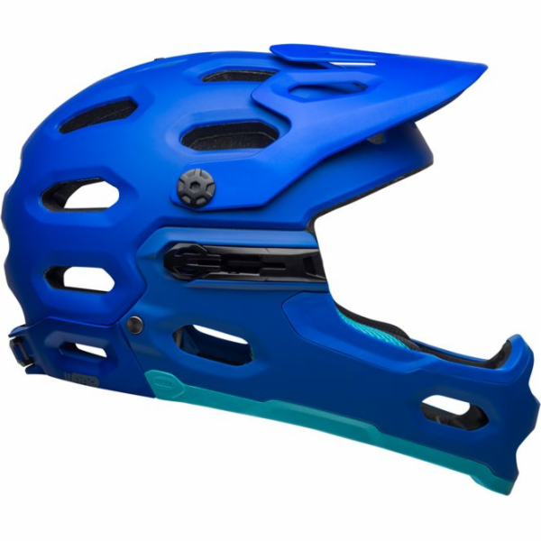 Bell Full Face Super 3R MIPS Matte Blues, L (58-62 cm) (B...