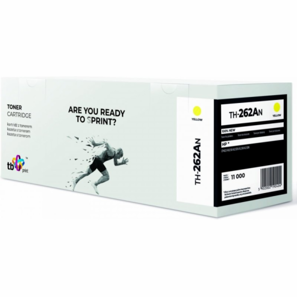 Toner TB tiskový toner pro HP CP4025 TH-262AN Žlutá 100% ...
