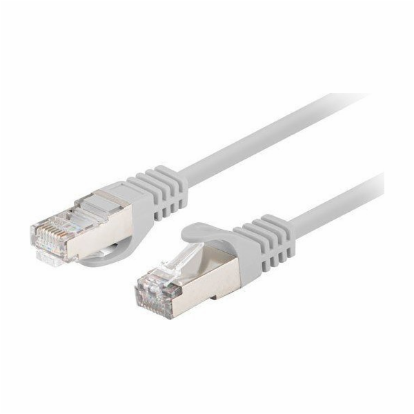 Patchcord kat.6 FTP 0,25M 10-balení náhodný prošel šedý
