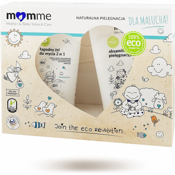 MomMe Mother&Baby Natural Care Sada péče o novorozence