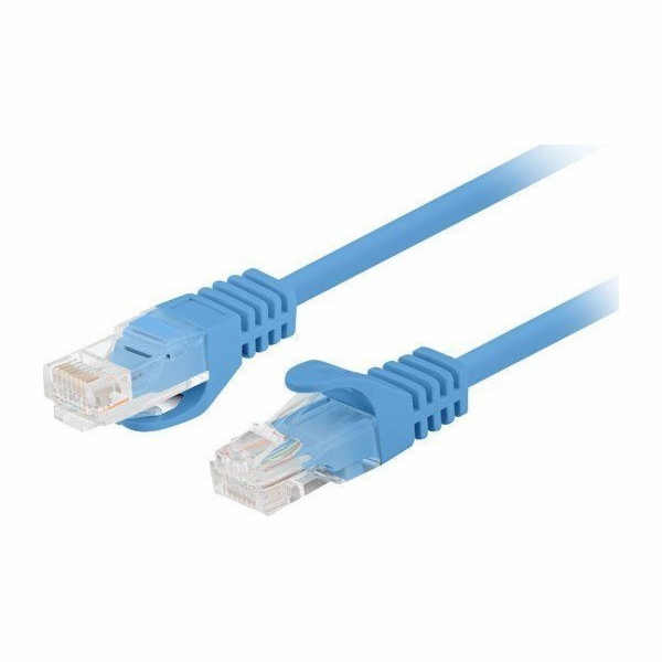 Lanberg PATCHCORD CAT.6 UTP 0,25M BLUE FLUKE PASSED LANBE...