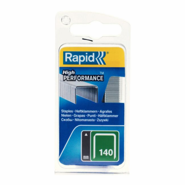 Sponky Rapid 40109516 10,6x12 mm, typ 140, 648 ks.