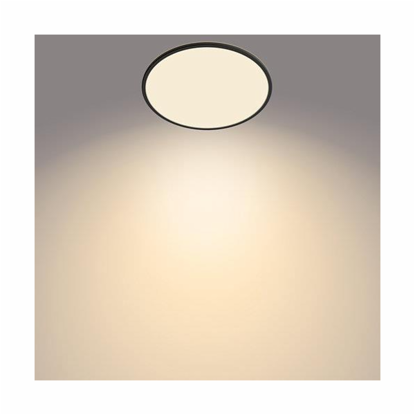 Lampa Philips Superslim, 22W, 2700°K, černá