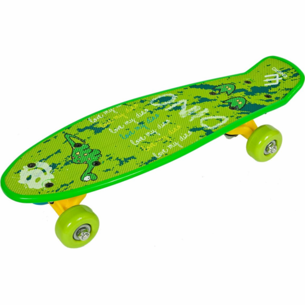 Plastový skateboard Enero Mini Dino