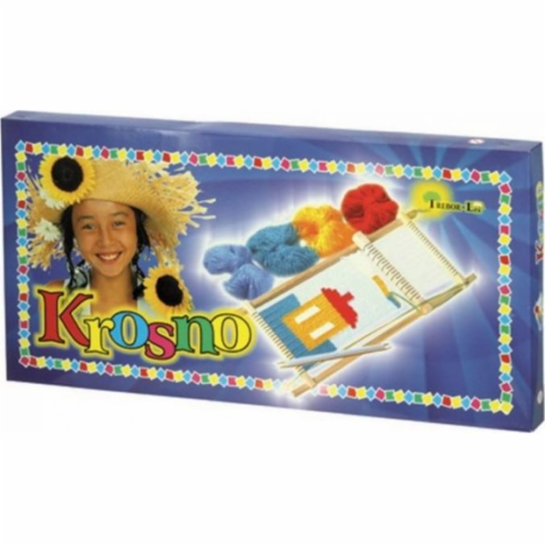 TPK1 Velký dřevěný tkalcovský stav pro děti