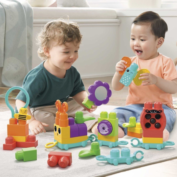 Aktivační tažný pásový pás Mattel Mega Bloks HKN44