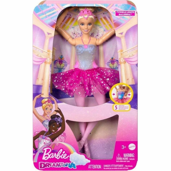 Panenka Barbie Mattel Panenka Barbie Ballerina Magic Ligh...