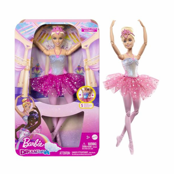 Panenka Barbie Mattel Panenka Barbie Ballerina Magic Ligh...
