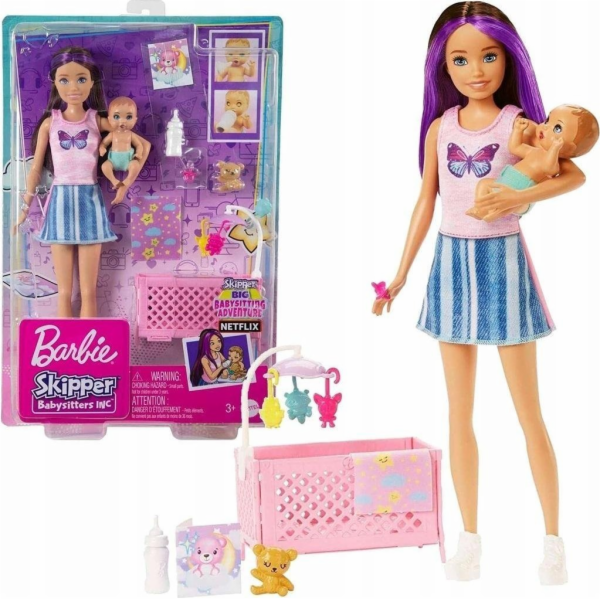 Panenka Barbie Mattel Sada pro chůvu Barbie pro panenku a...