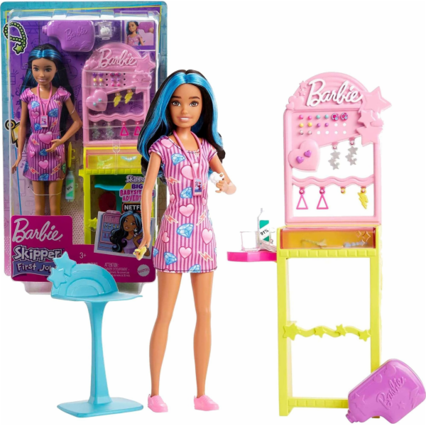 Mattel Barbie Skipper Panenka Barbie First Job Sada pro p...